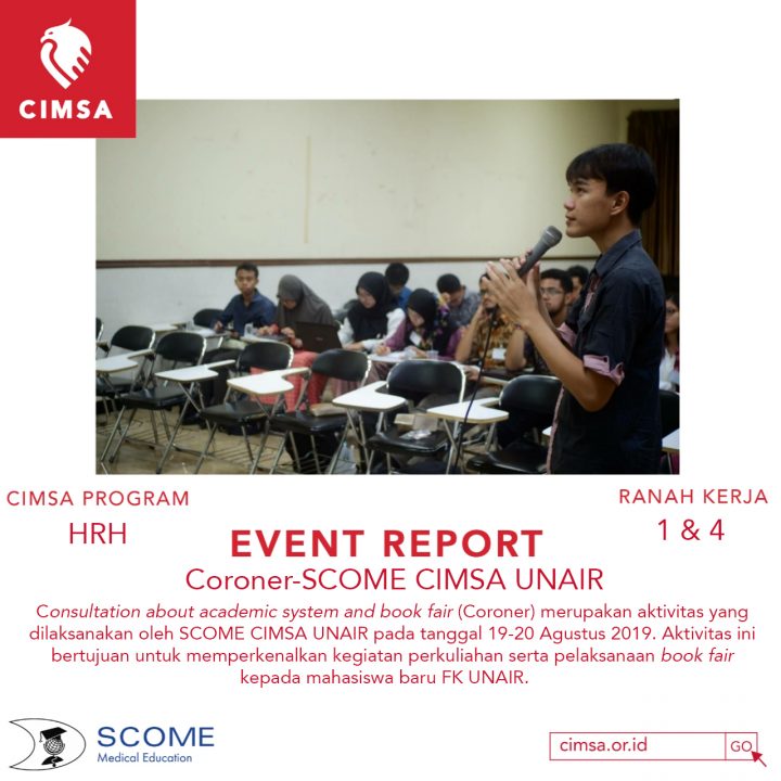 CORONER-SCOME CIMSA UNAIR CORONER-SCOME CIMSA UNAIR